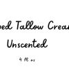 Whipped Tallow Cream “Unscented” - Image 3