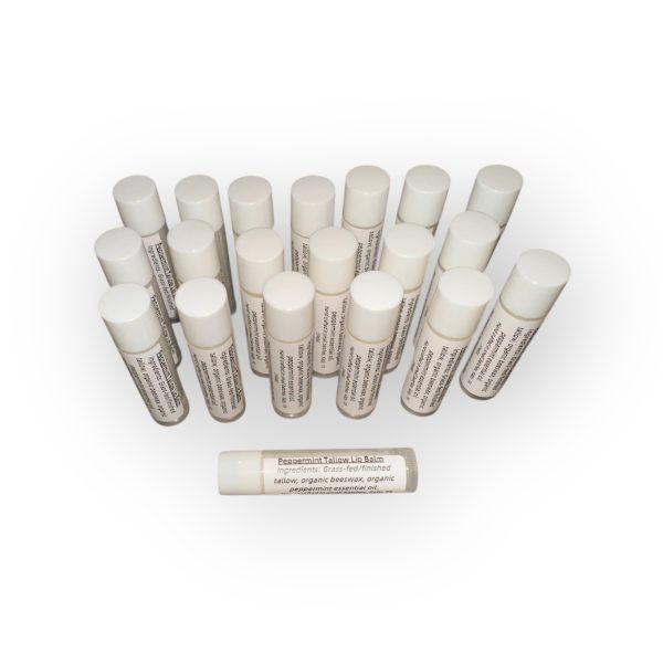 Tallow Lip Balm Tube “Peppermint”
